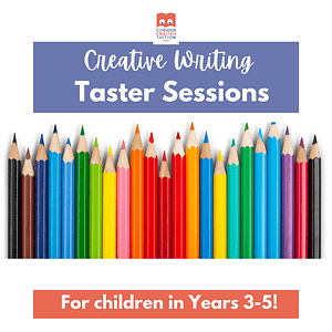 Picture of creative writing taster sessions with coloured pencils